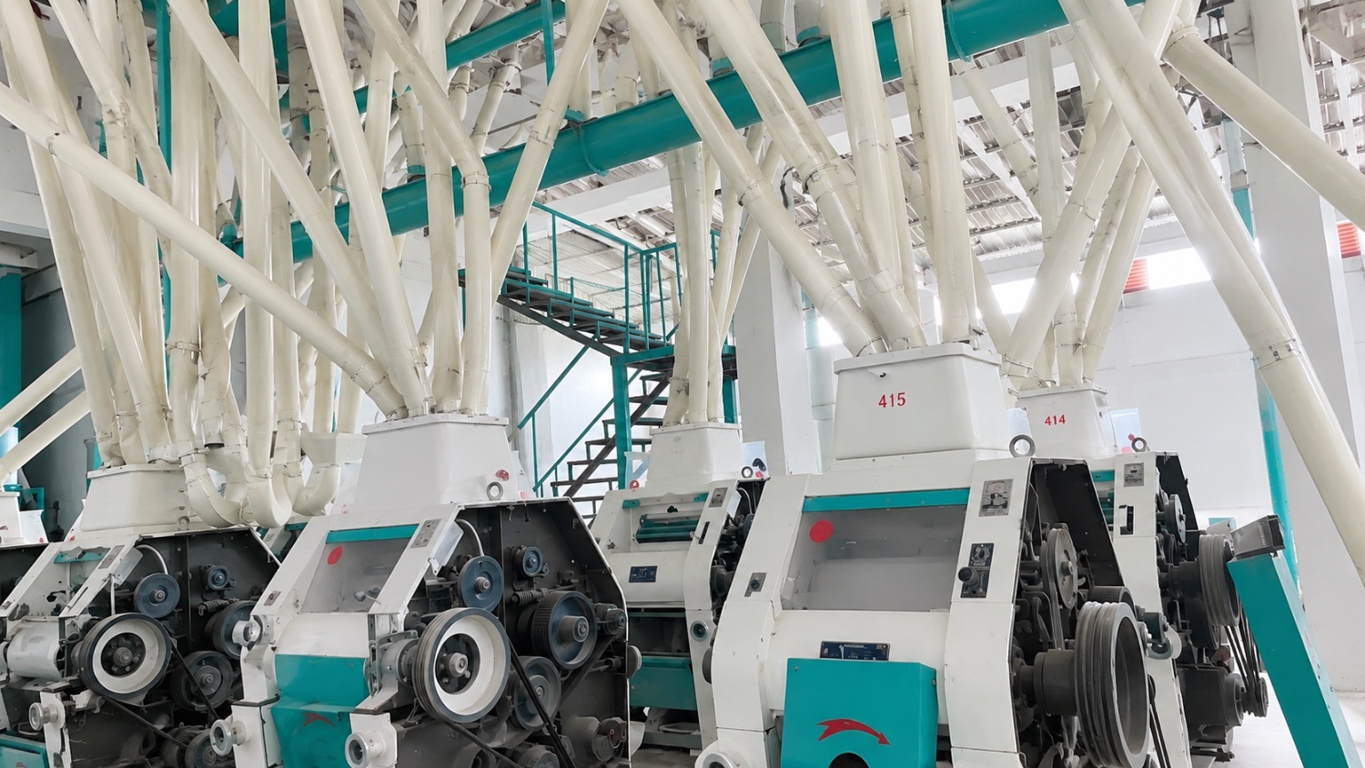 Flour machinery detail
